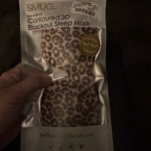 SMUG Leopard Print Sleep Mask